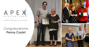 Apex Accounting Congratulates Penny Coyle